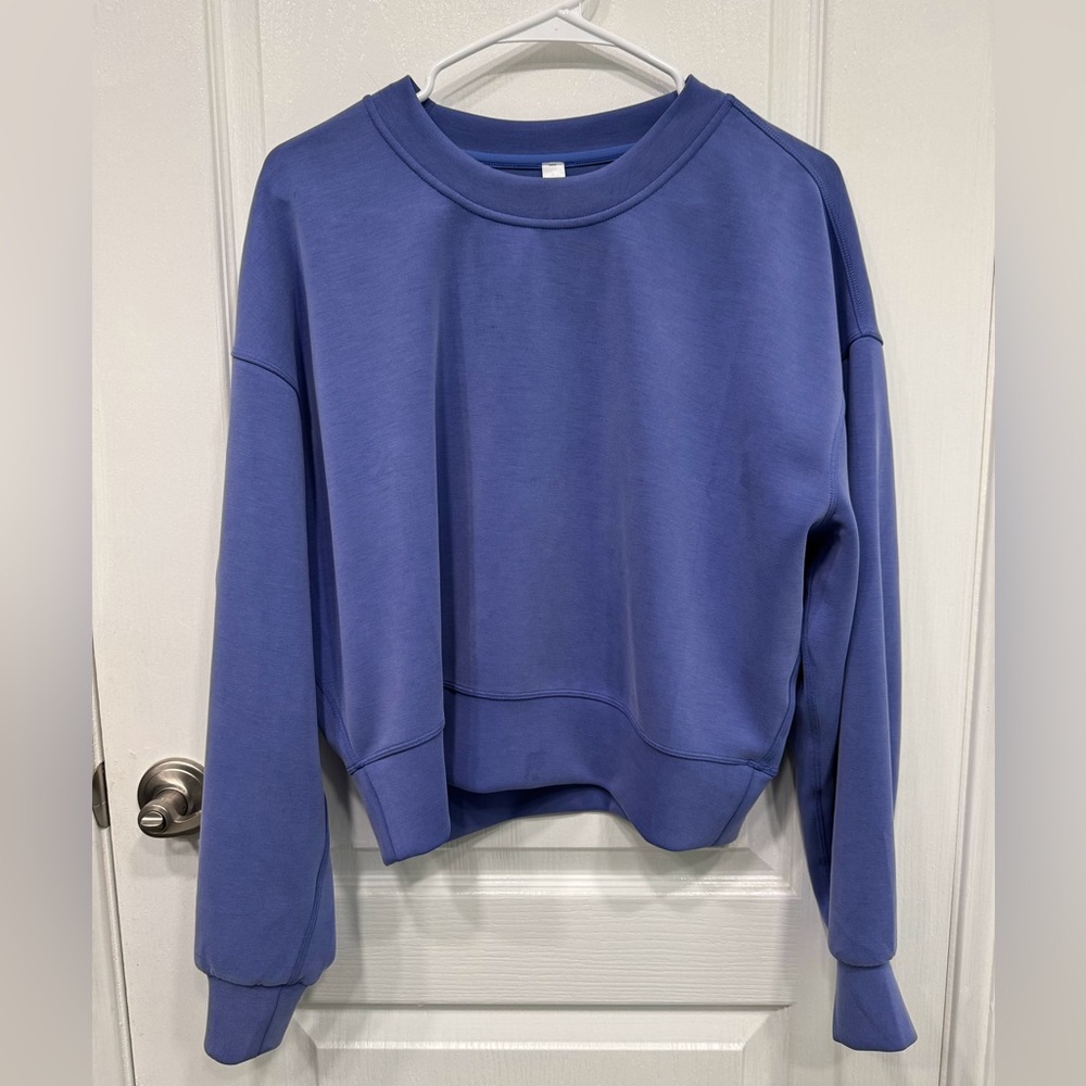 Lululemon Softstreme Perfectly Oversized Cropped Crew Sweatshirt